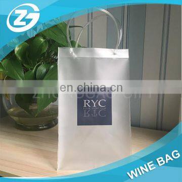 PVC EVA Frogging Surface Matt Wine Ice Bag Waterproof logo customized