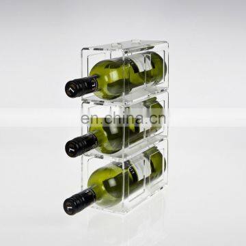 Hot sale acrylic wine display