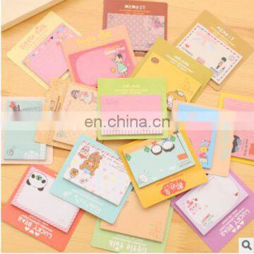 Kawaii Cute Cartoon Sticky Note for Kids