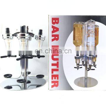 4 Station Liquor Dispenser Bar bottle Dispenser