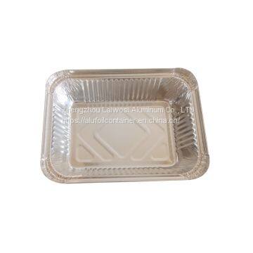 Take Away No.6 Aluminum Foil Container for Food Packaging