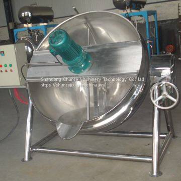 Stainless steel hot cooking meat pot