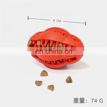Factory Wholesale Grind Teeth Dog Leakage Food Ball Rubber Pet Toy photo-5