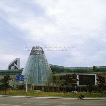 Weihai Civic Cultural Centre Pipe Truss Structure Project photo-4