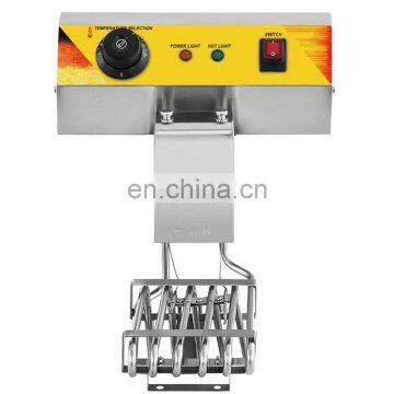 Stainless Steel #201 Electric Utensils Deep Frying Fritteuse Equipment With Strainer Basket photo-5