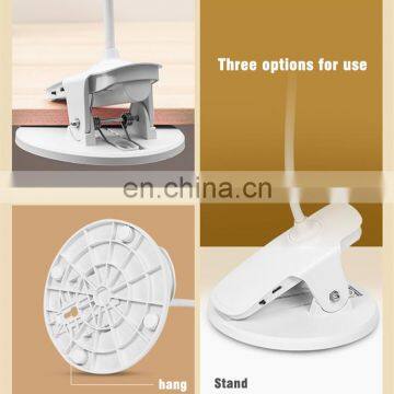 Custom Logo OEM Factory Wholesale Modern Usb Rechargeable Bedside Touch Led Desk Lamp photo-6