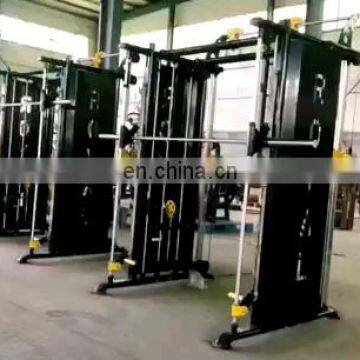 Multi Function Gym Equipment Dual Squat Rack and Smith Machine