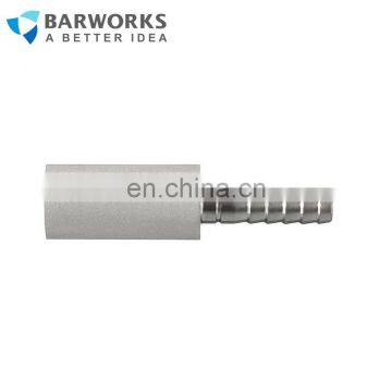 New Stainless Diffusion Stone 2 Micron Oxygen Stone Fitting For Homebrew Wine Beer With 1/4"Barb Free Shipping photo-4