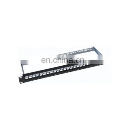 outdoor 8 24port patch panel 24 port cat6 stp ftp unloaded patch panel