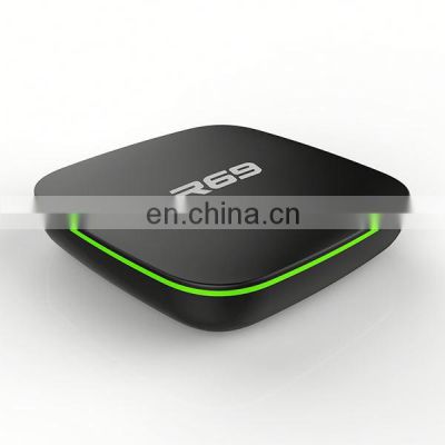 Original Android smart tv box R69 H3 2G 16G internet tv set top box R69 allwinner 1GB 8GB R69