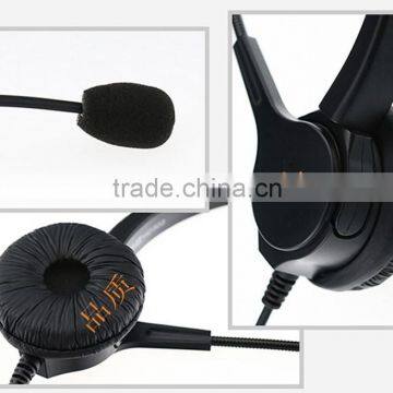 Foam Headset Cover Comfortable Call Center Headset With Microphone photo-3