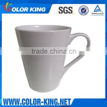 Wholesale 12oz plain white ceramic mug