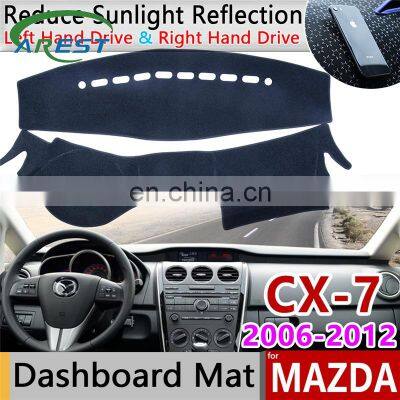 for Mazda CX-7 2006 2007 2008 2009 2010 2011 2012 Anti-Slip Mat Dashboard Cover Pad Sunshade Dashmat Carpet Accessories CX7 CX 7