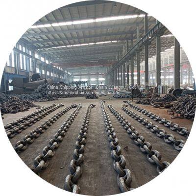 56mm Stud Link Marine Anchor Chains With BV Certificate photo-2
