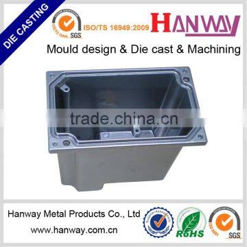 Customize Aluminum Die Casting CNC Machining Powder Coating for Solar Led Light Cover photo-3