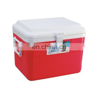 Low MOQ EPS insulation layer cheap price Plastic chilly bin commercial cooler box for food transportation