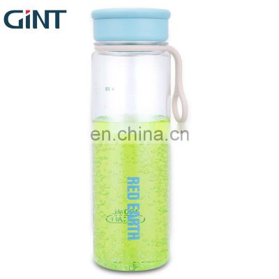 Gint 400ML New Arrival Fashion Design Portable Handles Plastic Tritan Water Bottles with Lids