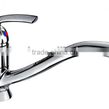 New Style Deck Mounted Pull Out Kitchen Sink Mixer Faucet KL-3245