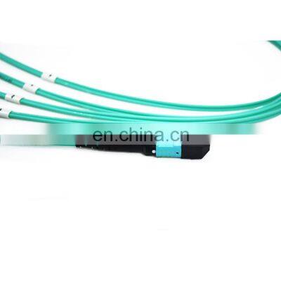 Fiber Optical QSFP MPO MTP TO LC 8 Fiber Fan Out Patch Cables photo-3