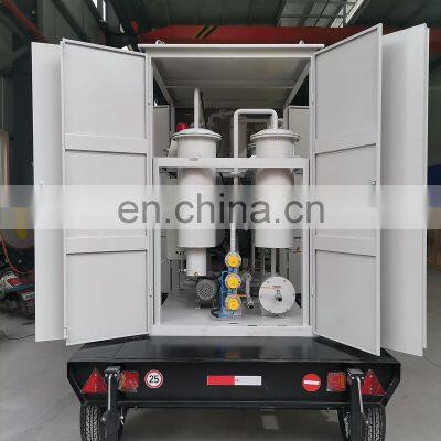 Impurity Filtration and Water Removal Roadworthy Turbine Oil Separator