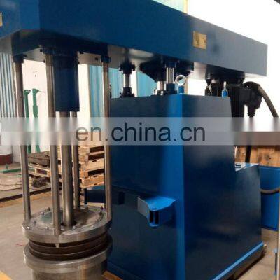 China Factory Low Price 100/200/500 Liters Capacity Hydraulic Lifting High Speed Basket Bead Mill for Paint,ink,pigment,dyes