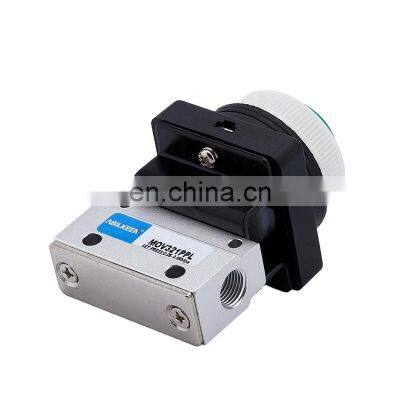 High Quality MOV321PP Standard Pneumatic Parts 3/2 Way Aluminum Alloy Distinctive Mechanical Pneumatic Valve