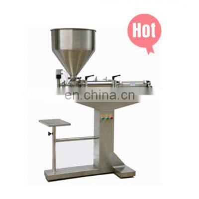 Piston semi-automatic Filling Machine  Milk Coffee Yogurt Cooking Oil Sauce Detergent Perfume Lotion