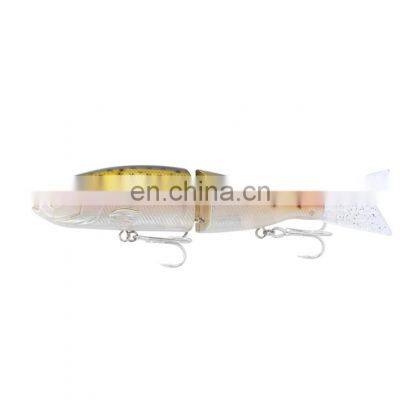 Amazon 17cm 56g Super Strong Japanese Sinking Sea Fishing Swimbait Wobbler Two Sections Jointed Lure With Soft Tail