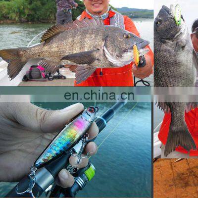 Jetshark 6cm 6g The Newest Fishing Lures Casting Bass Plastic Floating Pencil Stick Fish Bait