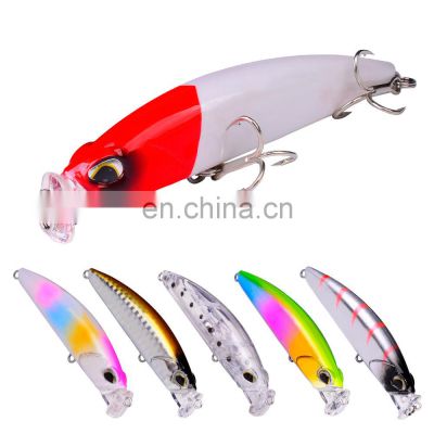 Floating cross-border new arrival bait Bloody slot hook10.5g/8cmLure plastic hard bait hunthouse black minnow