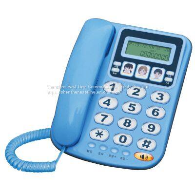 Hotel Telephone Analog Phone with Caller ID & Hands-free