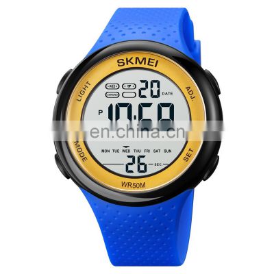 SKMEI 1856 Men Digital Watches Dual Time Countdown 50M Waterproof Sport Wristwatch