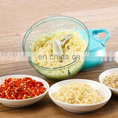 Multifunctional Manual Plastic Mini Crinkle Hand Pull Food Vegetable Cutter photo-4