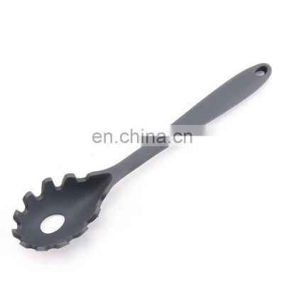 High Quality Silicone Spaghetti Pasta Spoon Silicone Spoon None-Slip Silicone Spoon