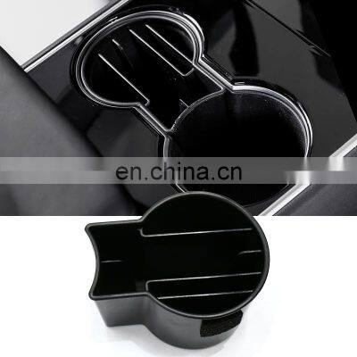 Car Accessories ABS Single Cup Holder Match Well For Tesla Model 3