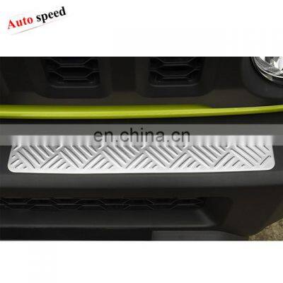 Front Bumper Panel Decoration Cover Protection Trim for Jimny JB74 With Sliver