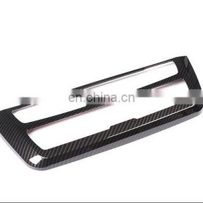 Carbon Fiber Style Center Console Decoration Frame Trim For BMW 3 4 Series GT F30 F32 F34 Car Accessory