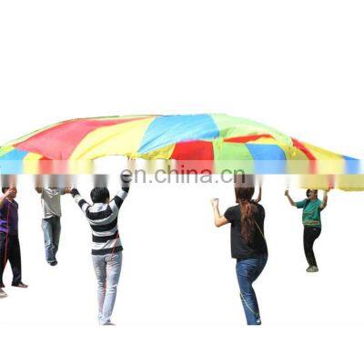 Sensory Integration Toys Kindergarten Outdoor Activity Kids Play Toy Parachute Rainbow Outdoor Playground Polyester CN;ZHE Oppbg photo-3