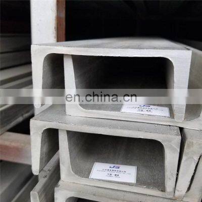 Jis Sus Astm Aisi 304 304l 316 316l 321 Stainless Steel u c Channel Steel Price