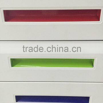 High Quality 3 Drawer Movable Mobile Pedestal photo-2