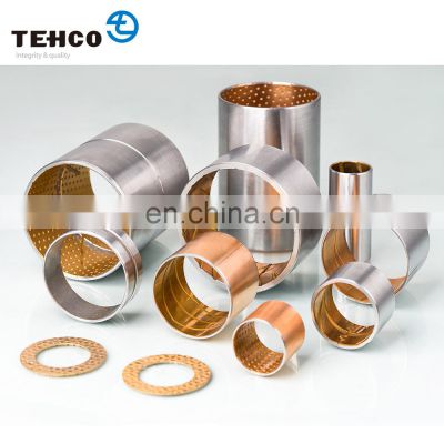 JF800 Oilless Bimetal  Bearing Bushing Bronze Car Bushing Series Bearing Accessories Buje