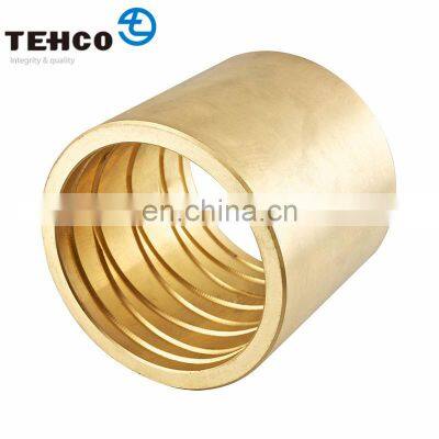 TCB800 Agriculture Machine CNC Machining Casting Bronze Bushing High Load Capacity and Good Corrosion Resistance of Low Weight.