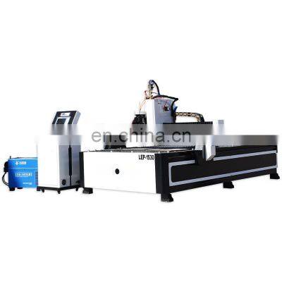 Big size plasma 2040 2060 cnc aluminium router and plasma flame cutting machine with starfire cnc control nozzle p80