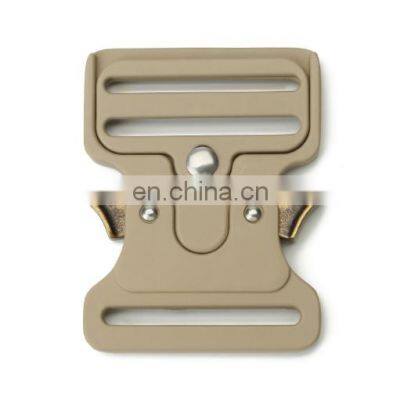 Hot Product Outdoor Buckle Custom Logo 50mm Metal Adjustable Tactical Belt Buckle for Military