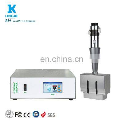 15kHz 2600W LINGKE Ultrasonic Welding Machine Generator System Good Quality Horn and Transducer