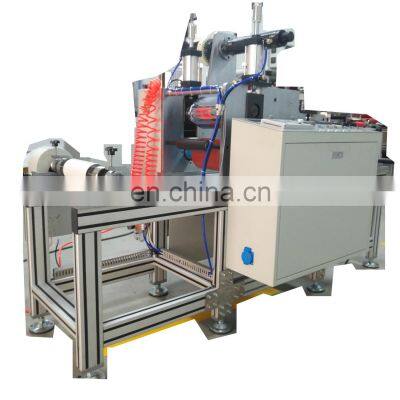 Leather paper embossing machine