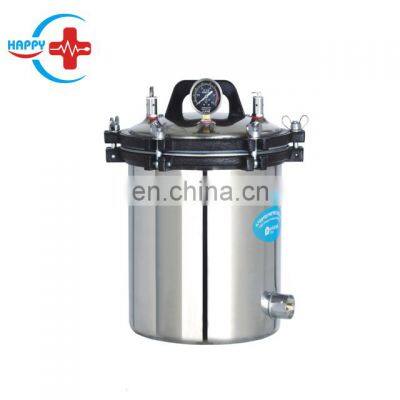 HC-O001 Medical laboratory 18L or 24L Portable autoclave sterilizer with competitive price