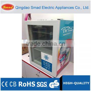 Directing Cooling Mini Upright Ice Cream Display Freezer Showcase photo-5