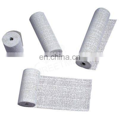 high quality cotton orthopedic medical plaster of paris bandage rolls