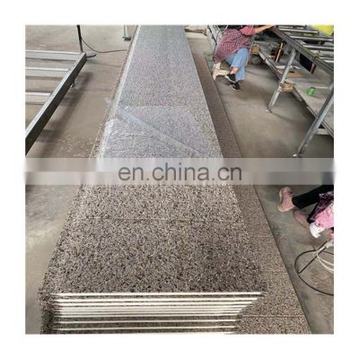 Continuous pu sandwich insulation panel pu foam insulated metal wall panel metal carved sandwich panel